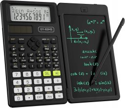 Kalkulator HKBD Kalkulator biurowy szkolny naukowy z notatnikiem notepad 2w1 rysik