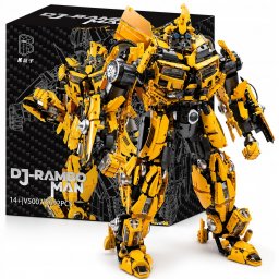TECKIN Klocki techniczne Robot DJ-Rambo Man V5007 konstrukcyjne zestaw klocków