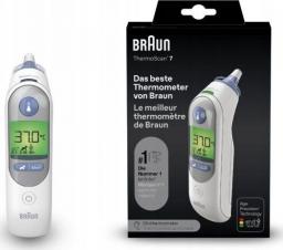 Termometr Braun Braun IRT6525 termometr elektroniczny Termometr kontaktowy Biały Ucho Przyciski [outlet]