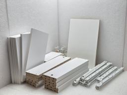 Biurko Eleosklep Białe 130 cm x 51 cm [outlet]