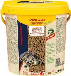 Sera Reptil Professional Carnivor Nature 10 l, granulat - gady, pokarm uzupełniający [outlet]