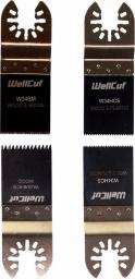 WellCut BRZESZCZOT OMT 34mm  ZESTAW 4szt WC-M14 MULTI TOOL  WELLCUT [outlet]