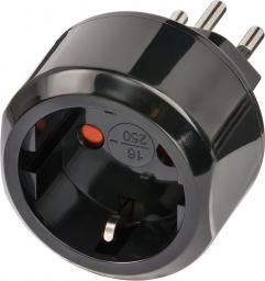 Brennenstuhl Adapter Travel Brennenstuhl Stecksystem CH/Aufsatz DE Sicher (1508642) [outlet]