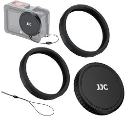 Osłona na obiektyw JJC Osłona Dekielek + 2x Pierścień Zestaw na obiektyw do DJI Osmo Action 6 JJC / LRR-OA6K2