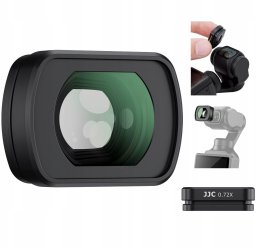 Obiektyw Nikkor Obiektyw Szerokokątny 0.72x Wide Angle Filtr do DJI OSMO POCKET 3 / 4 / JJC / F-PWA