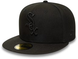 New Era League Essential 59Fifty Chicago White Sox Cap Czarne 7 1/8 (60425203)