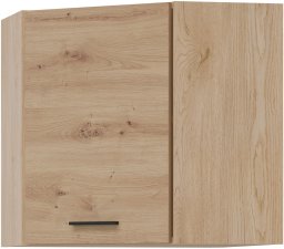 BogFran Szafka górna narożna 60 cm L/P wisząca kuchenna PATI PK09/PF11 Dąb Artisan (BF-PF11 DA KPL)