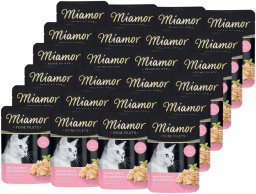 Miamor Wyborne filety - mokra karma dla kota filety z tuńczyka z krabem 24x100g