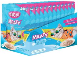Moochie Tuna & Chicken In Jelly 12x70g mokra karma dla kota (Kurczak w galaretce)