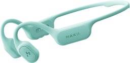 Słuchawki Hakii SOLE cool green – Bezprzewodowe słuchawki przewodnictwa kostnego z odtwarzaczem MP3 (6939119053451)