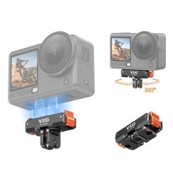 VRIG Uchwyt Adapter Szybkozłaczka 360° Do Dji Osmo Action 6 5 Pro 4 3 Nano 360 / Ac-84s (SB12049)