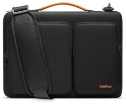 Torba Tomtoc Defender-A42 Premium Aktówka na MacBooka Pro 16 - Czarna (Black)