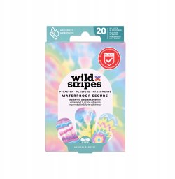 Tzmo Wild Stripes_Waterproof Rainbow plastry wodoodporne Rainbow 20szt. (4063528077219)