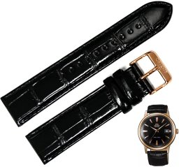 Orient Pasek do zegarka Bambino UDEVNRB 21 mm czarny