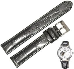 Orient Pasek do zegarka damskiego UDETNSA 17 mm szary