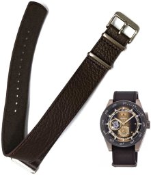 Orient Skórzany pasek do zegarka UL00N012G0 20 mm NATO brązowy