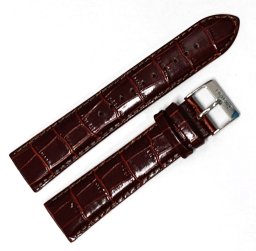 Orient Pasek do zegarka Classic UDDVLST 22 mm brązowy bordowy