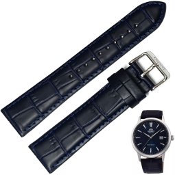 Orient Pasek do zegarka Symphony III UL00A013J0 22 mm granatowy