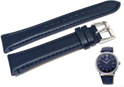 Orient Pasek do zegarka Bambino UL01E011J0 21 mm granatowy