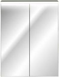 Tectake Szafka z lustrem 60cm 2 drzwi z podświetleniem LED (green un 84-60-2d)