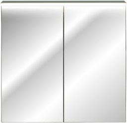 Tectake Szafka z lustrem 80cm 2 drzwi z podświetleniem LED (green un 84-80-2d)