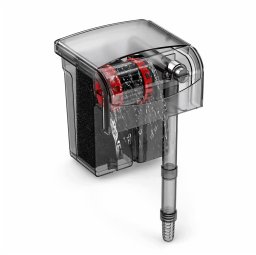 AquaNatura Aqua Natura, Filtr zewnętrzny do akwarium, 250l/h, do akwarium 25l, wym. 80x80x105 mm, z bio rolką filtracyjną (TN-45195)