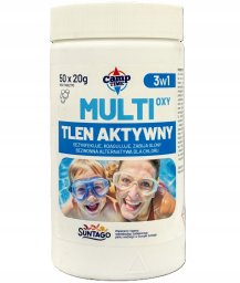 Profast Aktywny Tlen Multi tabletki do dezynfekcji basenowej 50x20g 1kg