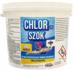 Profast ChlorTix Szok Granulat szybko rozpuszczalny chlor do dezynfekcji basenu 3kg