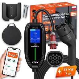 Ładowarka Zenwire K10CDQ-32A 22kW 7m Typ 2