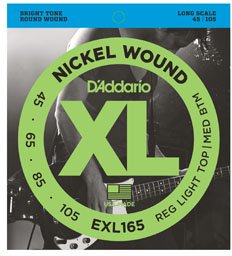 Daddario Struny do gitary elektrycznej - (EXL165)