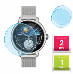 Alogy 2PAK Szkło Hartowane Uniwersalne Na Smartwatch fi 36mm Szkiełko Ochronne 9H (BUND1207)