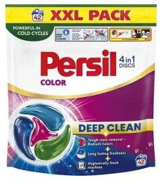 Chemia Kapsułki do prania PERSIL Deep Clean Discs Color 4w1, kolor, 42 szt. (HG-846010)