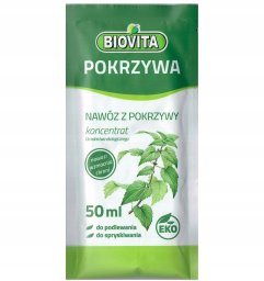 Biovita Nawóz z pokrzywy do roślin płyn 50ml