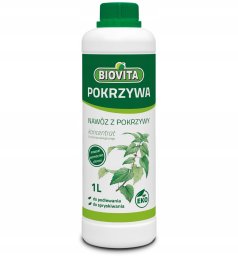 Biovita Nawóz z pokrzywy do rośłin płyn 1L