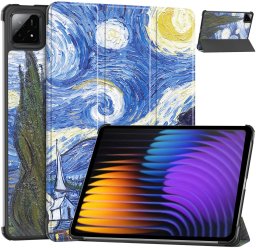 Etui na tablet 4kom.pl Graficzne do Xiaomi Pad 7 / Pad 7 Pro 11.2 z klapką / Xiaomi Pad 7 Pro - ochronne z podstawką