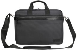 Torba Wozinsky Na laptop WET-15 15.6" z rączką i regulowanym paskiem na ramię - czarna (5907769388590)