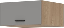 BogFran Szafka górna Nadstawka 60 cm wisząca kuchenna PATI PK32/PF10 Jasny Grafit (BF-PK32/PF10 JG KPL)