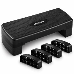 UNDERFIT Step do ćwiczeń 3-stopniowy PowerStep czarny