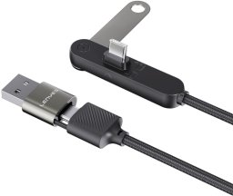 Kabel USB Lenyes 240 W z podstawką pod telefon LC569