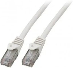 Mercodan Kabel sieciowy RJ-45, Cat.6, U/UTP, LSZH, CCA, biały, 2 m (371229020)