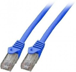 Mercodan Kabel sieciowy RJ-45, Cat.6, U/UTP, LSZH, CCA, niebieski, 1 m (371227010)