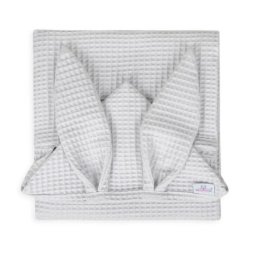 BabyMatex Okrycie kąpielowe wafel Prestige Bunny roz. 70x140 (TB0456_42)