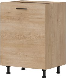 BogFran Szafka dolna 60 cm L/P stojąca kuchenna modułowa PATI PK16/PF36 Dąb Cremona (BF-PF36 DCT KPL)