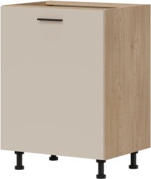 BogFran Szafka dolna 60 cm L/P stojąca kuchenna modułowa PATI PK16/PF36 Kaszmir (BF-PF36 KASZMIR KPL)
