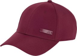 Adidas Czapka z daszkiem Lightweight Cap Metal bordowa KT4706 Dorośli M/L