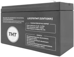 TMT Akumulator żelowy 12V 7Ah (LX1270TMT)