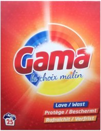 GAMA Original proszek do prania 25 prań 1625g