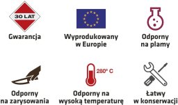 Zlewozmywak Pyramis Keros (76x48) 1B 1D czarny + bateria Lungo + półeczka do baterii
