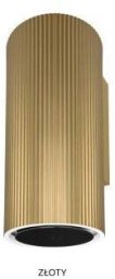 Okap Ciarko Monogram Gold przyścienny