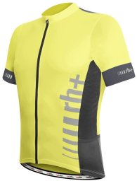 Huub Koszulka rowerowa zeroRH+ Logo EVO ACID YELLOW-ANTHRACITE - M (ECU0321)